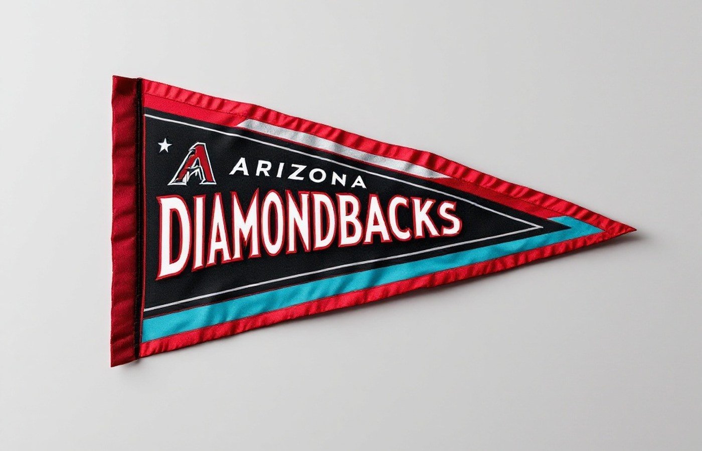 An Arizona Diamondbacks team pennant
